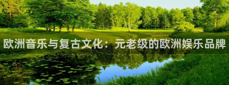尊龙时凯vk：欧洲音乐与复古文化：元老级的欧洲娱乐品牌