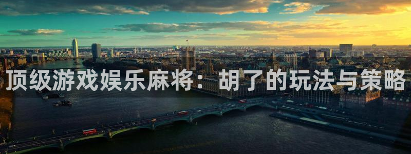 尊龙时凯登录界面入口：顶级游戏娱乐麻将：胡了的玩法与策略