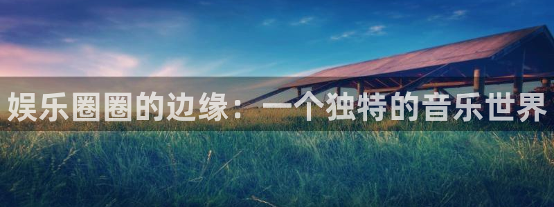 尊龙时凯集团官网：娱乐圈圈的边缘：一个独特的音乐世界